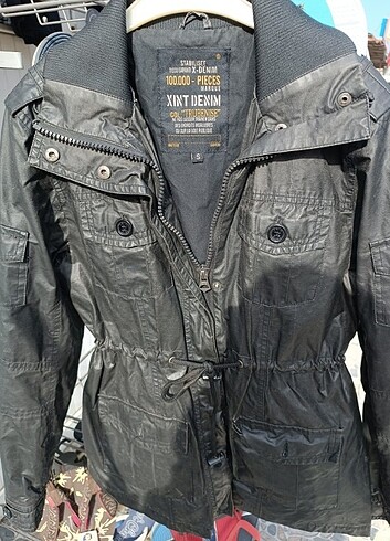 Xnit denim markası trençkot 