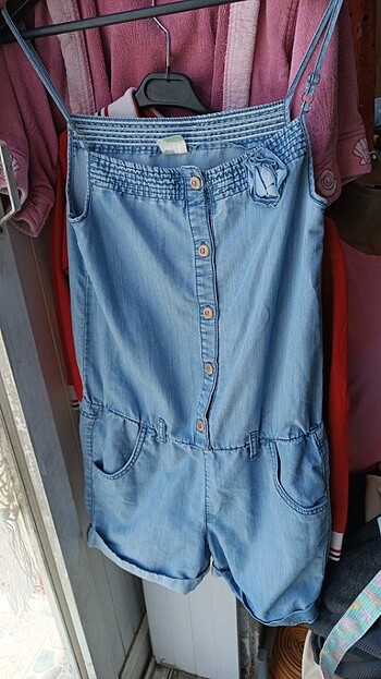 Addax M beden askılı elbise - Görsel 4