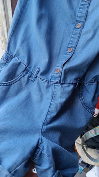 Addax M beden askılı elbise - Görsel 5