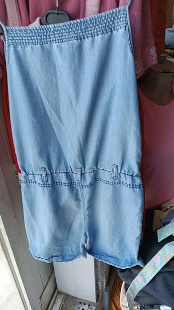 Addax M beden askılı elbise - Görsel 6