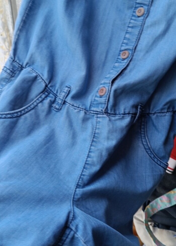 Addax M beden askılı elbise - Görsel 5