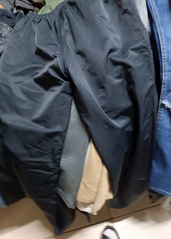 Siyah Fermuarlı Erkek Spor Eşofman Altı - Görsel 8