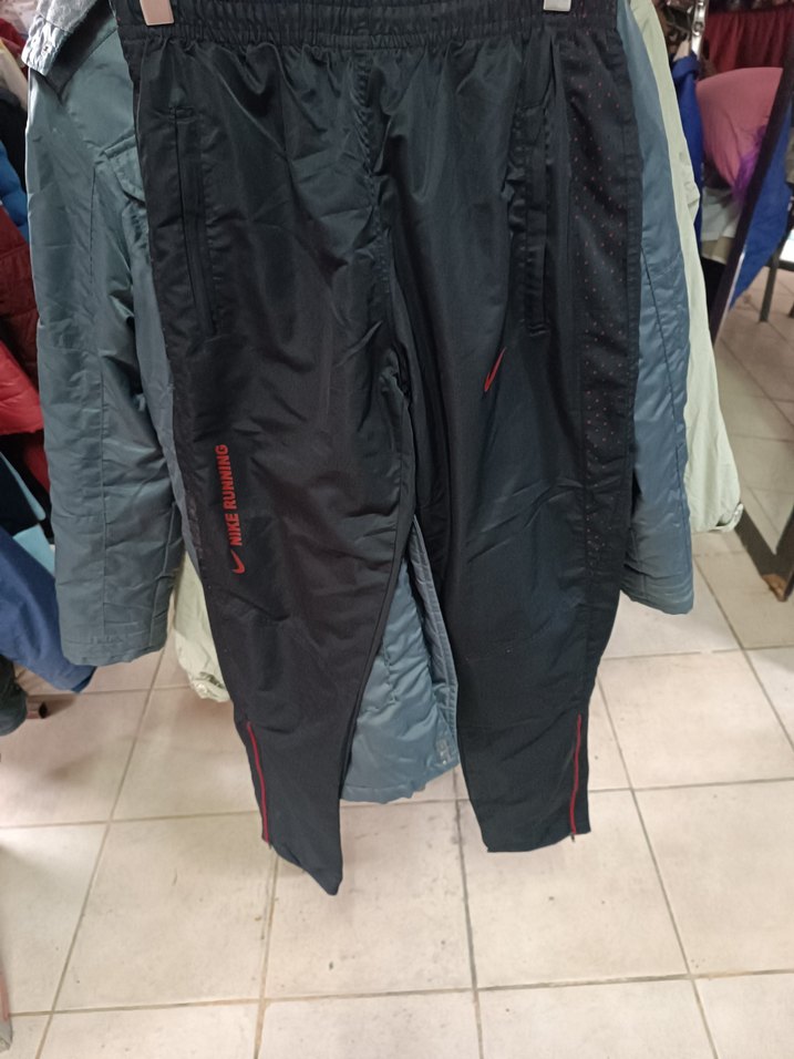 Siyah Fermuarlı Erkek Spor Eşofman Altı - Görsel 2