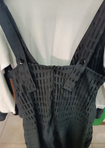 Siyah Kemerli Midi Hamile Etek - Görsel 4