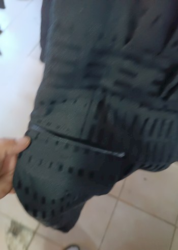 Siyah Kemerli Midi Hamile Etek - Görsel 5