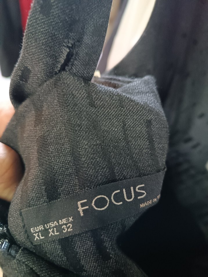 Siyah Kemerli Midi Hamile Etek - Görsel 3