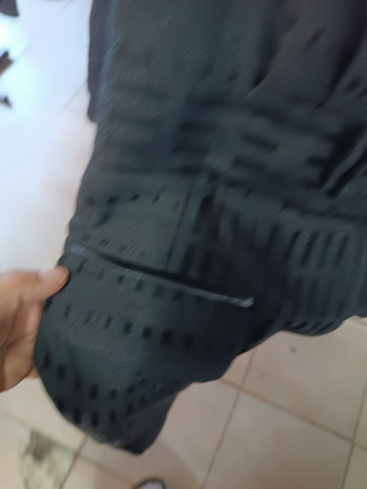 Siyah Kemerli Midi Hamile Etek - Görsel 5