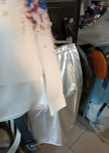 Baskılı Beyaz Mini Emzirme Korsesi - Görsel 5