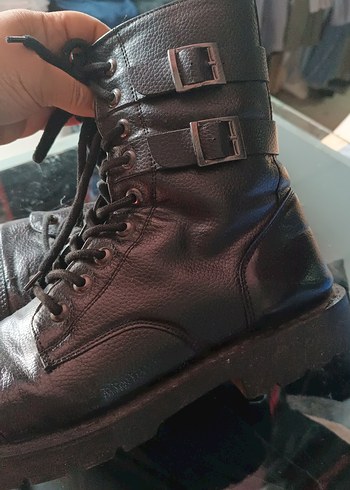 siyah i Deri   Bot erkek bot - Görsel 4