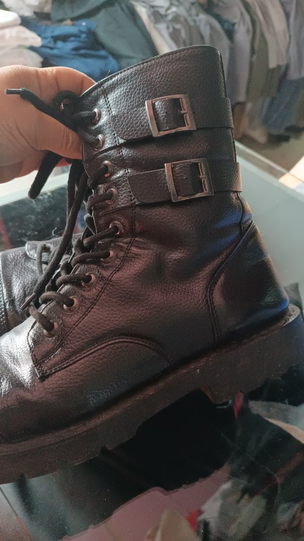 siyah i Deri   Bot erkek bot - Görsel 4