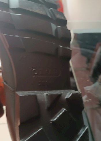 Kahverengi Deri Bağcıklı Biker Bot - Görsel 3