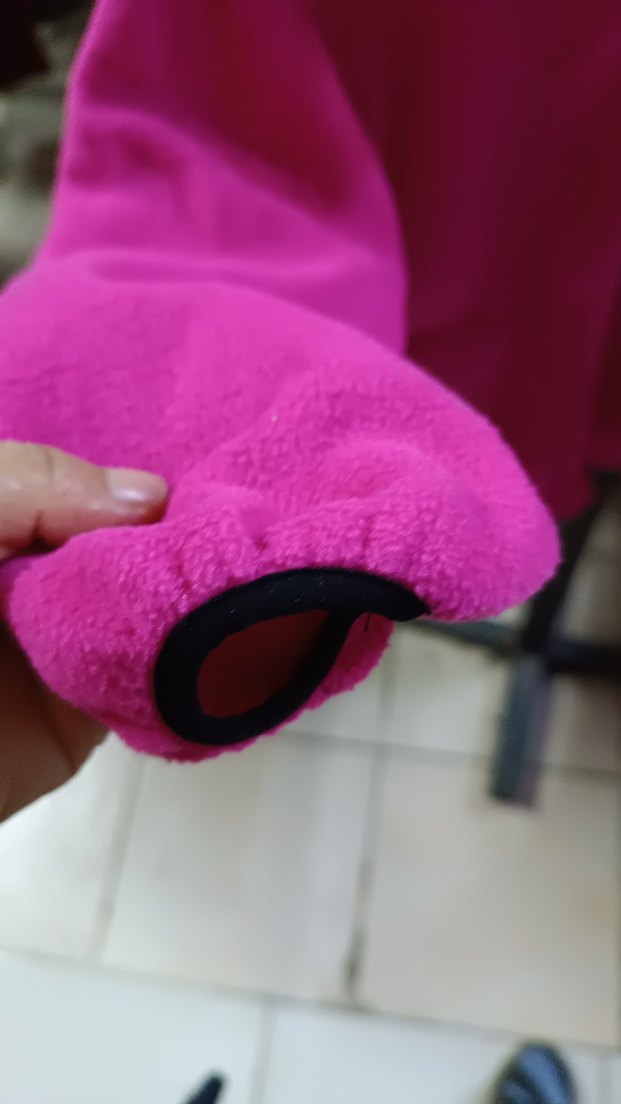 Pembe Kapüşonlu Fermuarlı Kadın Ceket - Görsel 4