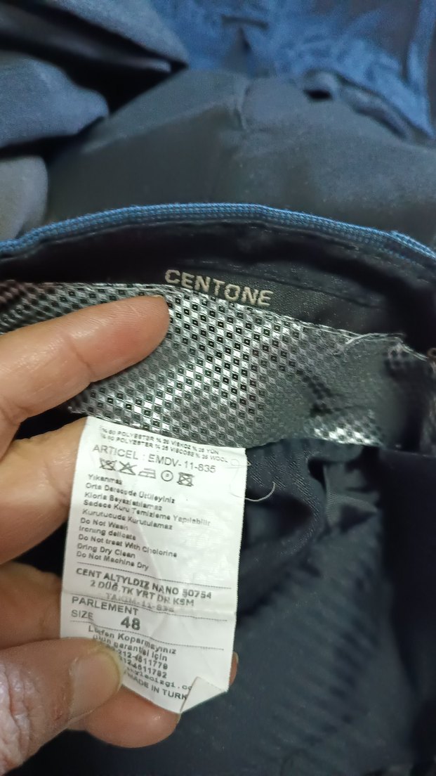 Erkek Mavi Street Wear Jean Pantolon - Görsel 2