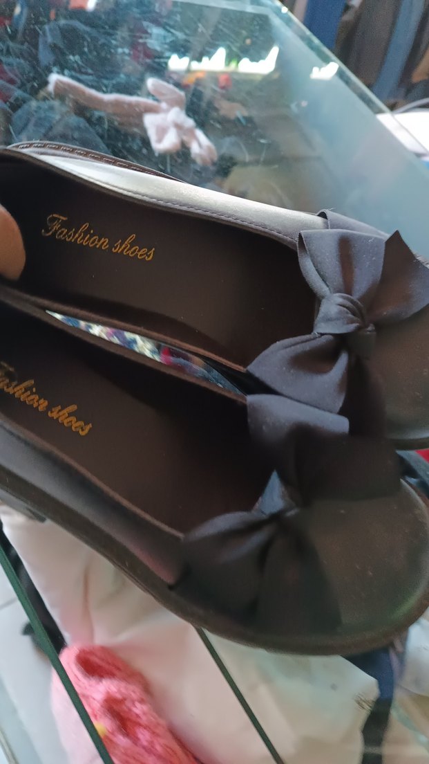 Kahverengi Platform Topuklu Fiyonklu Gotik Kadın Ayakkabısı - Görsel 5