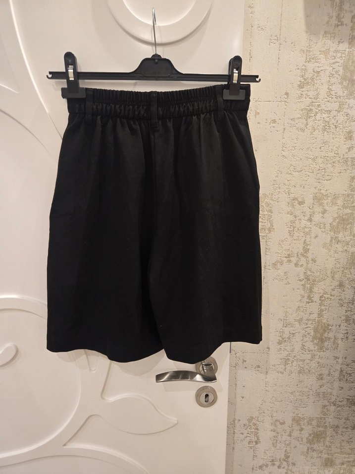 Bershka Siyah Bermuda Şort - Görsel 2