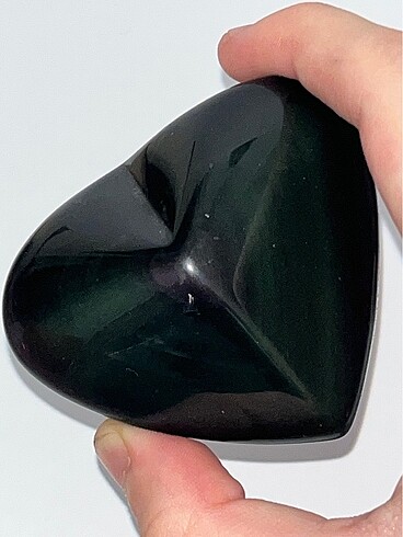 Rainbow Obsidyen Kalp