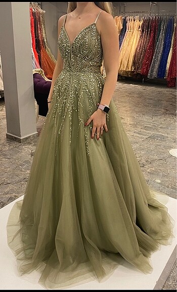 Nişan elbisesi - Görsel 7