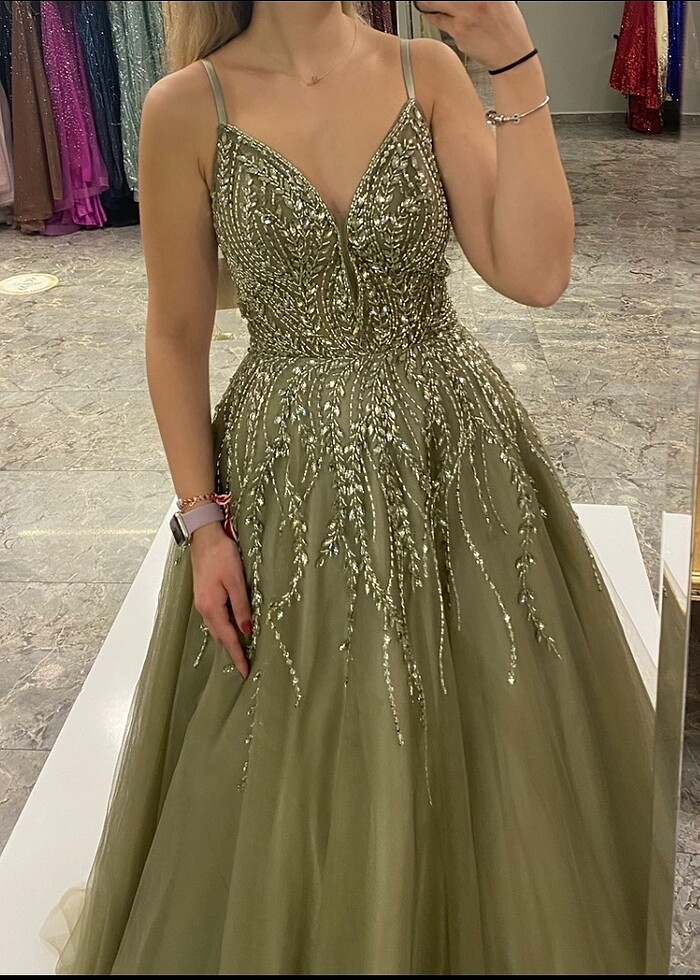 Nişan elbisesi - Görsel 5