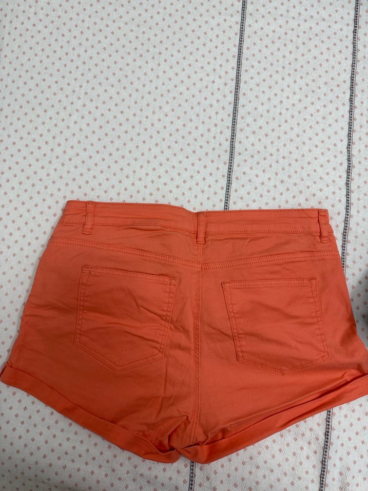 Düğmeli Kısa Kadın Mini Şort - Görsel 3