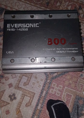 Eversonic 4 Kanallı MOSFET Amfi