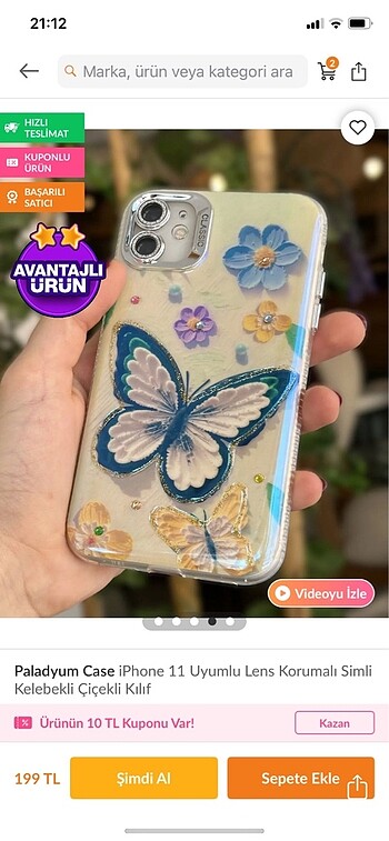 İphone 11 telefon kılıfı