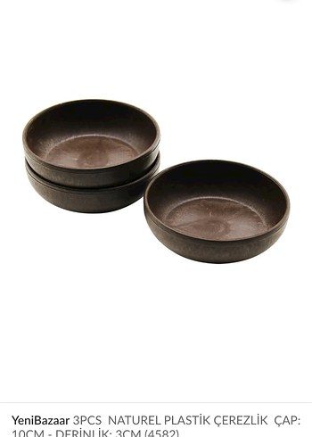 Diğer 3 Adet Ahşap görünümlü plastik çerezlik 10x3 cm
