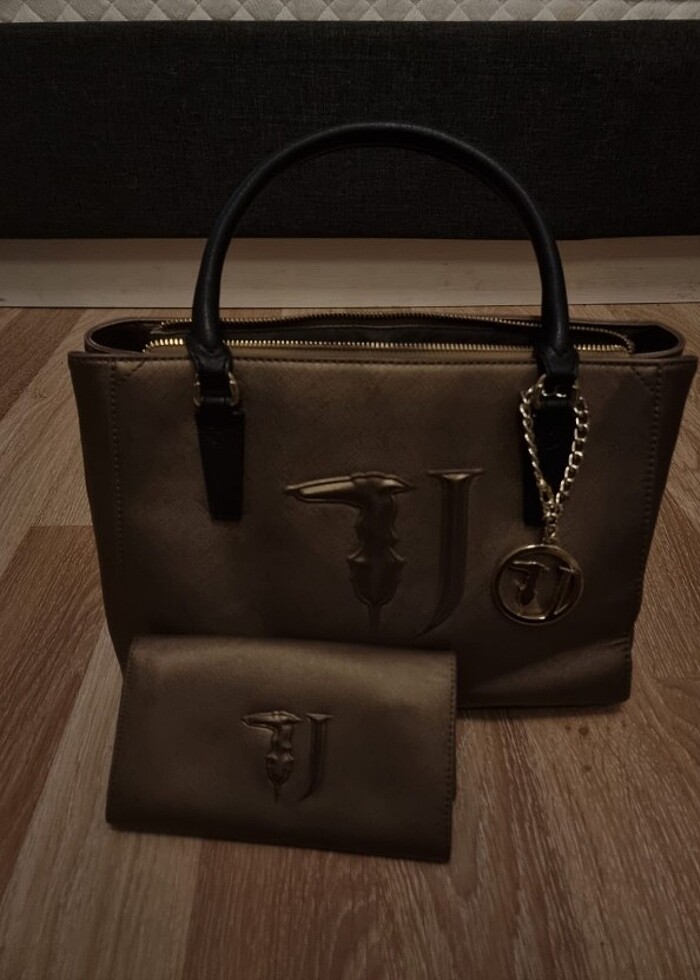 Trussardi Çanta Cüzdan set - Görsel 2
