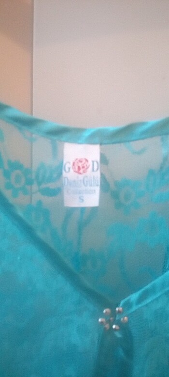 s Beden Desenli gecelik