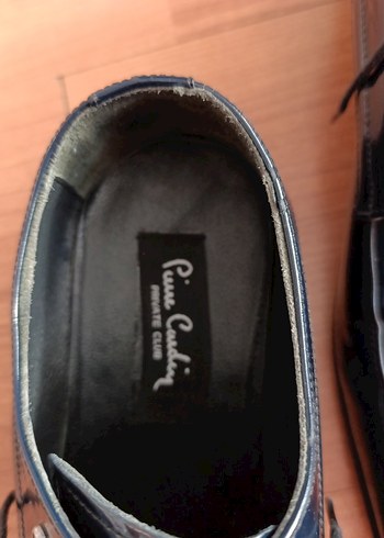 Parlak lacivert Klasik Erkek Ayakkabısı - Görsel 2