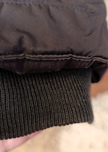 Siyah Kadın Midi mont Fermuarlı - Görsel 4