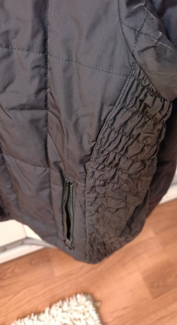 Siyah Kadın Midi mont Fermuarlı - Görsel 2