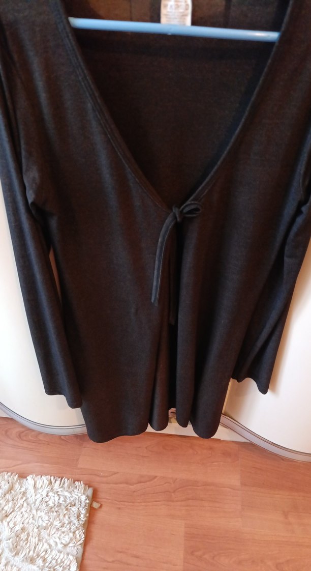 Siyah, Uzun Kollu, tunik - Görsel 2