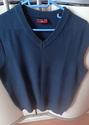 V Yaka erkek süveter - Görsel 2