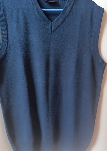 V Yaka erkek süveter - Görsel 3