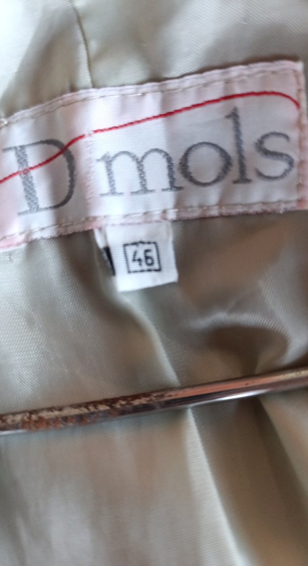 Düğmeli Gri Midi Kadın Trençkot - Görsel 4