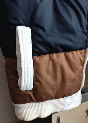 Erkek Beyaz Renkli Fermuarlı Yelek - Görsel 4