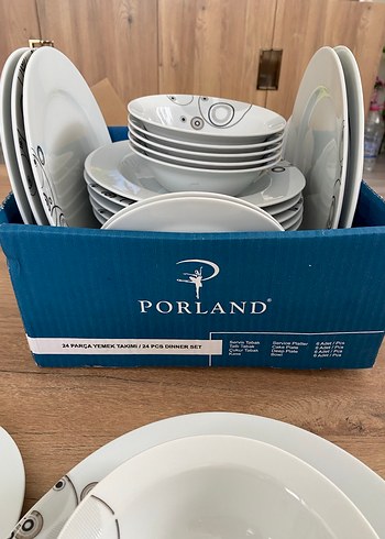 Porland 24 Parça Yemek Takımı