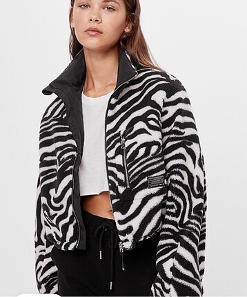 Bershka Zebra Desenli Ceket