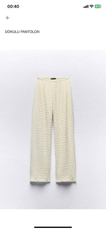 Zara Pantolon