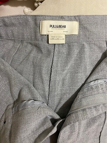 xs Beden Pull Bear Gri Pantolon