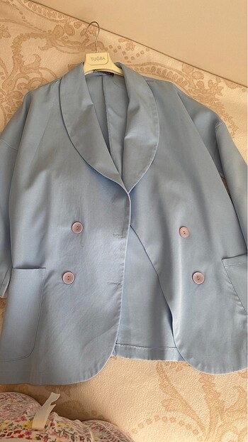 Blazer ceket astarsız