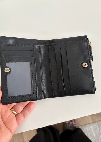 Siyah Fermuarlı Kadın Cüzdanı - Görsel 2