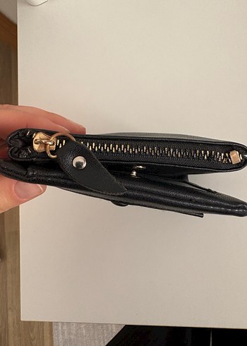 Siyah Fermuarlı Kadın Cüzdanı - Görsel 3