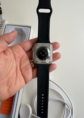 Turuncu Kayışlı GS8+ Ultra Akıllı Saat - Görsel 2