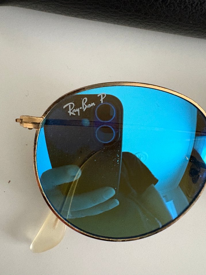Rayban aynalı cam güneş gözlüğü - Görsel 2