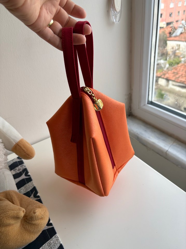 Turuncu Kadın Çanta - Görsel 3