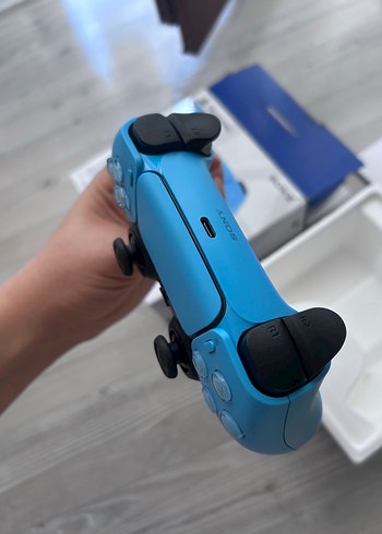  Beden Renk Mavi PlayStation 5 DualSense Kablosuz Kontrolcü