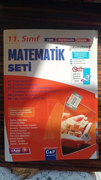 11.sınıf çap matematik seti