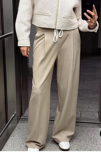 Zara Zara çift bantlı pantolon
