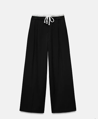 Zara Zata çift bantlı pantolon